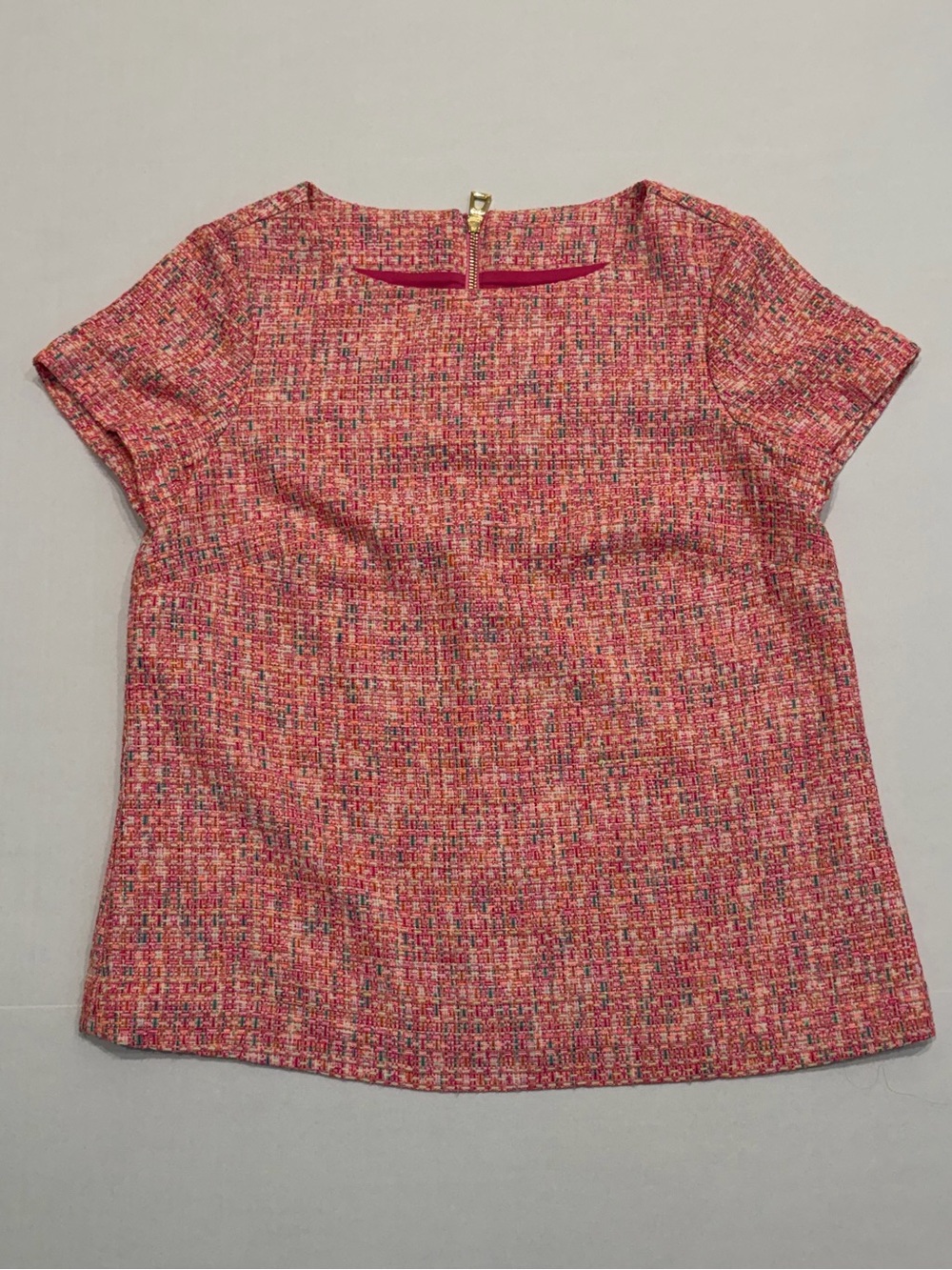 Sail to Sable Tweed Top - Size Medium